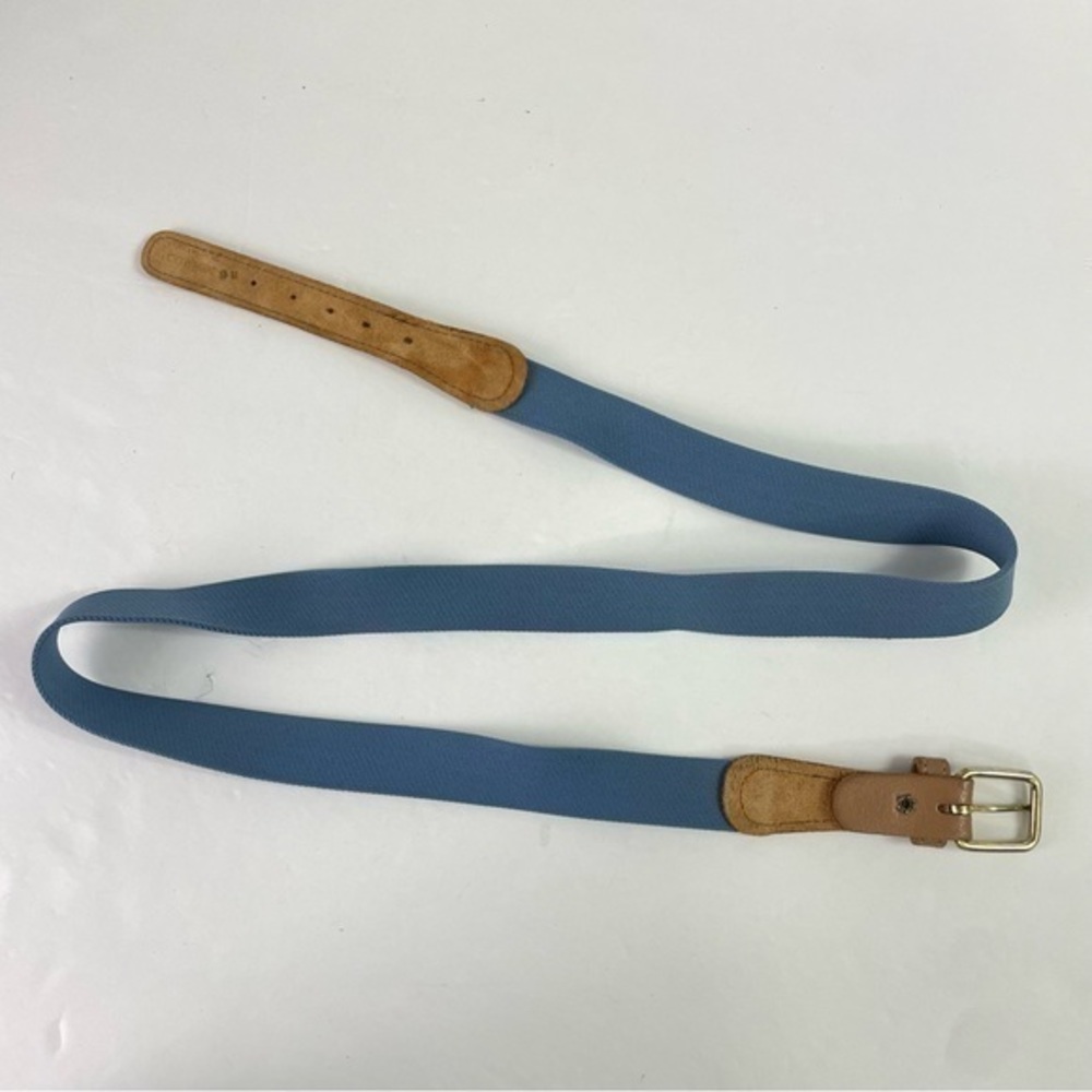 Blue Stretch Surcingle Belt - Picture 9 of 13